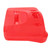 Game Console Replacement Case Retro ABS Sturdy Professional Replacement Shell for N64 Transparent Red