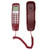KXT333CID Corded Wall Phone Multifunction Retro Wall Mountable Telephone with LCD Display for Hotel Home Office(Red )