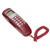 KXT333CID Corded Wall Phone Multifunction Retro Wall Mountable Telephone with LCD Display for Hotel Home Office(Red )
