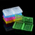 5 Colors Multifunctional Transparent Hard Plastic Case Holder Storage Box For AA AAA Battery