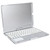 Wireless Folding Bluetooth Keyboard with 360 Degrees Rotation Stand Cover Case Fit for IOS TabletSilver