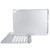 Wireless Folding Bluetooth Keyboard with 360 Degrees Rotation Stand Cover Case Fit for IOS TabletSilver