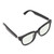 Smart Glasses BT 5.0 Stereo Prevents Blue Light Hands Free Calling Built in Mic Semi Open Wireless Glasses