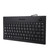 Ultra thin Mini Wired MC 9712 Keyboard USB Industrial Silent Business Keyboard Black