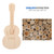 Wooden Guitar Shape Flash Drives Storage USB 2.0 U Disk Memory Stick For PC(64G)