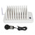 Coaster Paging System 20 Coaster Pagers Long Range Wireless Paging System with Vibration Buzzer Flashing Light for Restaurant Bank White AU Plug