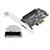 PCI-E PCI Express to IDE ATA133 + SATA II + ESATA Raid JMB363 Adapter Card