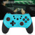 Wireless Bluetooth Game Handle Gamepad with Vibration 6-Axis Somatosensory for Switch Hostgreen