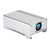 V1 Aluminum Alloy Metal Case with DC 5V Cooling Fan for Raspberry Pi 3 b 2 b RPB +(Silver )