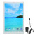 10.1in Tablet 6GB RAM 128GB ROM Front 5MP Rear 8MP Support 4G Calling 5G WiFi HD Tablet for Android 10 100‑240V US Plug Green