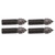 4Pcs Extruder Nozzles for CR K1 Hardened Steel Smoothing Durable Prevent Clogging 3D Printer Nozzles 0.3mm