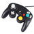 Wired Game Controller Plug and Play Single Point Vibration Gamepad Joystick for GC for Wii Black