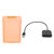 Hard Disk Adapter Cable HDD/SSD Converter Cord with Power Supply and Box  100‑240V