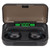 F9‑5C Bluetooth Headphones Touch Control LED Digital Display Wireless Earbuds with Battery Case for Gaming Sports