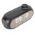 Wireless Bluetooth Speaker RGB Lighting Strong Bass Temperature Display Voice Broadcast FM Radio Mirror Alarm Clock Black