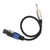 Male Speaker Connection Cable 6.35mm Male Wire Audio Jack Cables Amplifier Connection Cord