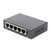 5 Port Ethernet Switch Professional High Speed 10 100Mbps Metal Shell 5 Port Network Switch for Home Network 100‑240V UK Plug