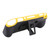 2 in 1 Hard PC TPU Protective Shell Builtin 2 Game Card Slots Backet for Switch Lite(black yellow )