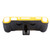 2 in 1 Hard PC TPU Protective Shell Builtin 2 Game Card Slots Backet for Switch Lite(black yellow )