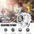 Replacement Straps Compatible for Garmin Instinct 2s Sports GPS Smartwatch Silicone Straps with Tools