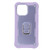 Scratchproof Armor Covers with Stand for IPhone 13 Pro Max Mobile Phones Armor Protect Case(Purple Purple )