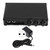 Condenser Dynamic Microphone Mixer Adjustable 3 Channel Input Sound Mixer Receiver for Club Bar Karaoke Professional Use 100‑240V EU Plug