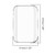 Electroplating TPU Frame Tempered Glass Case Compatible for Xiaomi Band7 Pro Smartwatch Shockproof Protect Covers