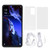 6.53inch 4G LTE Smartphone for Android 10 8GB RAM 64GB ROM Face Recognition Ultra Thin Phones for F5 Pro White