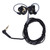 Earphones Super Bass Boost Wired Earbuds Noise Reduction Stereo Headphones for Listen to MusicWithout Microphone Black