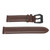 Smartwatch Band Strap 20mm Width Vintage Leather Wrist Watchband with Stainless Steel Buckle for Amazfit GTSCoffee