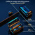 F9-5 True Wireless Stereo Earphones Chargeable Stereo Sound Earbuds Waterproof Touch-control Headset Compatible with Android/iOS/PC Tablet Black