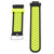 Silicone Watchband Soft Breathable Double Color Replacement Watch Wristband for Amazfit Verge Verge Lite(Black Green )