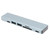 USB C Hub 4K 30Hz HD Output 10Gbps PD 87W Charging Memory Card Slot Aluminium Alloy USB C Docking Station for PC