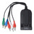 Z10AS RGB Component HDMI-Compatible Video R/L Audio to YPBPR Converter Adapter Plug and Play