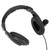 NoiseCancell Handsfree Over Ear Headphones Walkie Talkie PTT Mic Speaker Earpiece