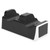 Dual Charger Controller Stand Desktop Charger for PS5 Gaming Console Joystick with LED LightBlack