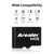Arealer 32GB TF Card High-speed  SD Memory Card up to 98MB/s Read Speed Suitable for Smartphone Tablet Camera Dashcam UAV