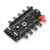Fan Hub 4‑Pin PWM Integrated Power Supply Adapter Cable 1 to 10 Splitter for CPU CoolingIDE Port