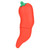 USB Flash Drive Red Pepper Shape Cute Memory Stick Pen Drives for Students Children Present32GB