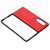 Leather Smartphone Cover Shockproof Phone Protective Case for Samsung Galaxy Z Fold 3Red