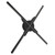 Z7H 3D Hologram Fan 4 Leaves Holographic Fan with 576 LED Beads for Shops Bars Advertising Sign 100‑240VAC 50/60Hz