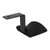 Headset Hanger Metal Z Shaped Adhesive Universal Table Headphone Holder Stand for Sennheiser 202 II HD598 HD 650 HD700 Black