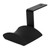 Headset Hanger Metal Z Shaped Adhesive Universal Table Headphone Holder Stand for Sennheiser 202 II HD598 HD 650 HD700 Black