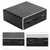 Digital Optical Fiber Analog HDMI Audio Splitter Aluminum Black 4K Sound ConverterBlack
