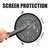 PC Frame Tempered Glass Case Compatible for Samsung Galaxy Watch5 40/44/45mm Shockproof Smartwatch Protective Covers