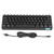 Wireless Keyboard 12 Lighting Effects PBT 61 Keys Stable Transmission Computer ComponentBlack Ergonomic