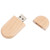 Wooden USB Stick Waterproof Anti Static Anti Magnetic USB Flash Disk Plug and Play Portable U Disk with Wood Box for PCs Cars 128GB