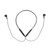 Bluetooth Neckband Headset IPX7 Waterproof Noise Cancelling Deep Bass Flexible Wireless Sports HeadphoneBlack