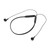 Bluetooth Neckband Headset IPX7 Waterproof Noise Cancelling Deep Bass Flexible Wireless Sports HeadphoneBlack