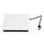 DVD Drive Portable High Speed USB 3.0 Plug and Play Slim Portable DVD CD External Writer for PC Ultrabook Netbook White